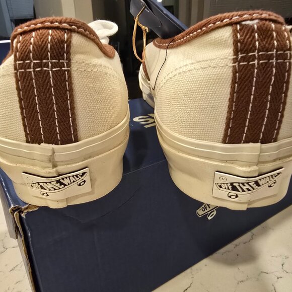 VANS Premium Authentic 44 Coffee Brown - VN000CQACFF Mens Size 11 Shoes NEW - Picture 6 of 9